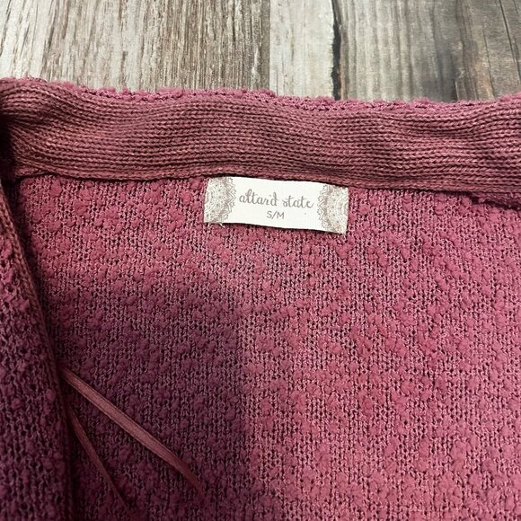 Altar’d State Blush Cardigan - Picture 2 of 2